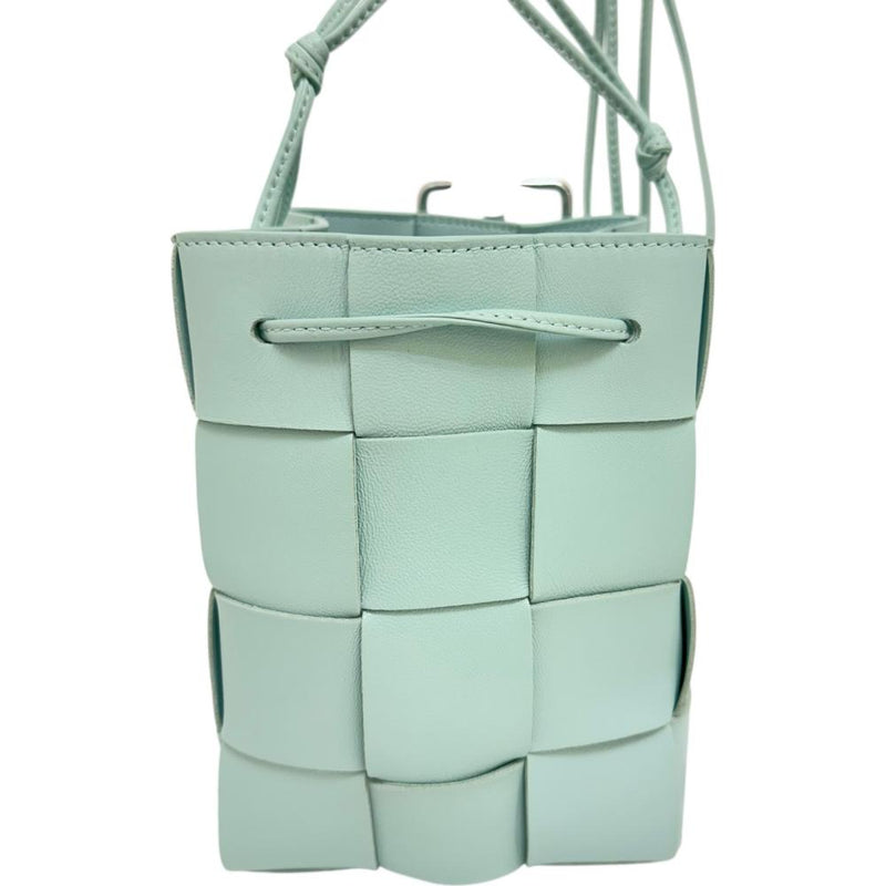 【BOTTEGAVENETA/ボッテガヴェネタ】 スモール カセット バケットバッグ ワンショルダー イントレチャート ショルダーバッグ レザー ライトブルー レディース【中古】【真子質店】【BL】




【Dxx】