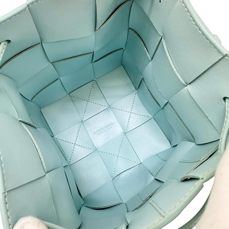 【BOTTEGAVENETA/ボッテガヴェネタ】 スモール カセット バケットバッグ ワンショルダー イントレチャート ショルダーバッグ レザー ライトブルー レディース【中古】【真子質店】【BL】




【Dxx】
