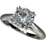 7.5号【HARRY WINSTON/ハリーウィンストン】 ダイヤモンド 0.76ct リング・指輪 ソリティア Pt950プラチナ 3.9g レディース 【中古】【真子質店】【BL】 【Maxxx】