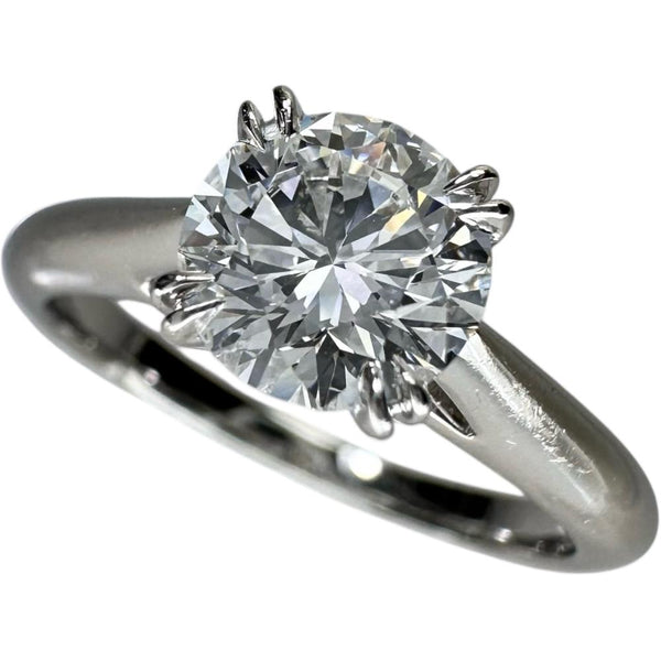 7.5号【HARRY WINSTON/ハリーウィンストン】 ダイヤモンド 0.76ct リング・指輪 ソリティア Pt950プラチナ 3.9g レディース 【中古】【真子質店】【BL】 【Maxxx】