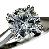 7.5号【HARRY WINSTON/ハリーウィンストン】 ダイヤモンド 0.76ct リング・指輪 ソリティア Pt950プラチナ 3.9g レディース 【中古】【真子質店】【BL】 【Maxxx】