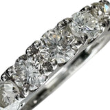12号 ダイヤモンド 計1.00ct リング・指輪 Pt950プラチナ 3.3g レディース 【中古】【真子質店】【NN】 【TKx】