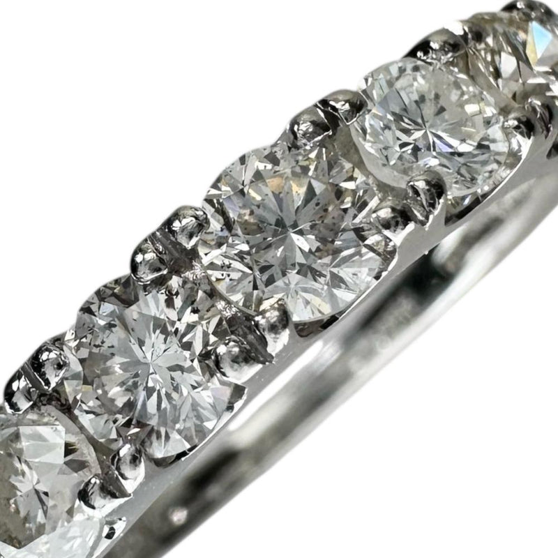 12号 ダイヤモンド 計1.00ct リング・指輪 Pt950プラチナ 3.3g レディース 【中古】【真子質店】【NN】 【TKx】