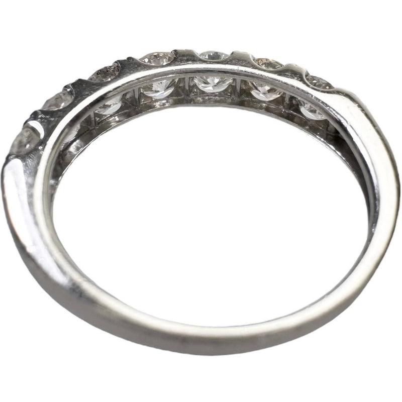 12号 ダイヤモンド 計1.00ct リング・指輪 Pt950プラチナ 3.3g レディース 【中古】【真子質店】【NN】 【TKx】