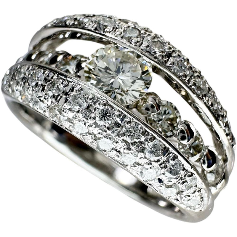 10号 ダイヤモンド 計1.01ct リング・指輪 Pt900プラチナ 7.2g レディース
【中古】【真子質店】【NN】




【Maxx】