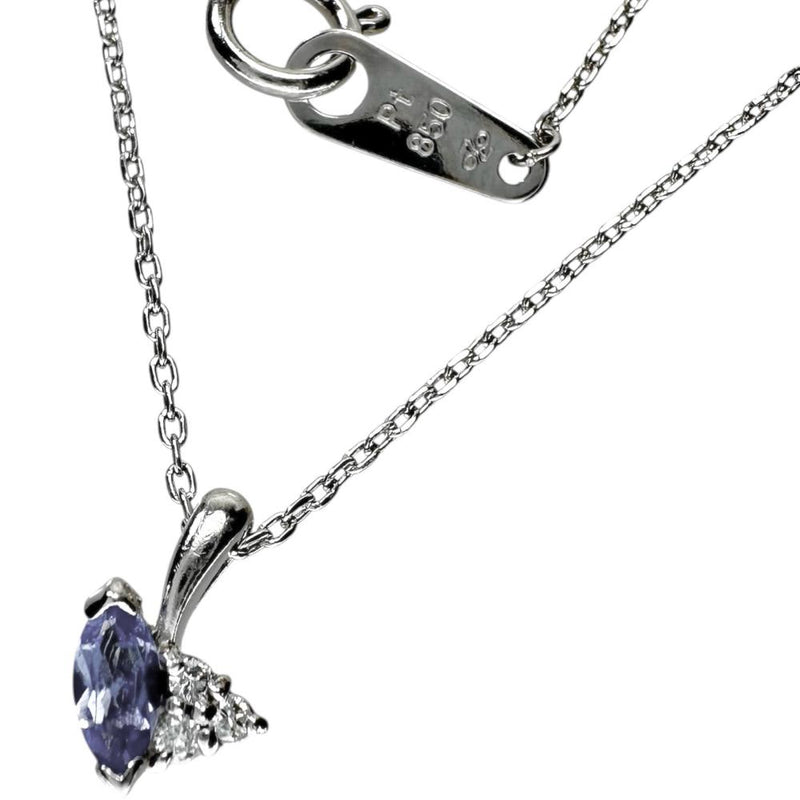 タンザナイト 0.17ct ダイヤモンド 計0.03ct ネックレス Pt850プラチナ 2.9g 41cm レディース
【中古】【真子質店】【NN】




【Kx】