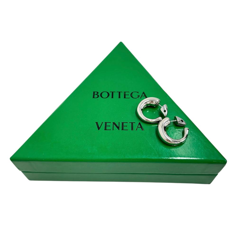 BOTTEGAVENETA/ボッテガヴェネタ】 サーディン フープ ピアス メタル