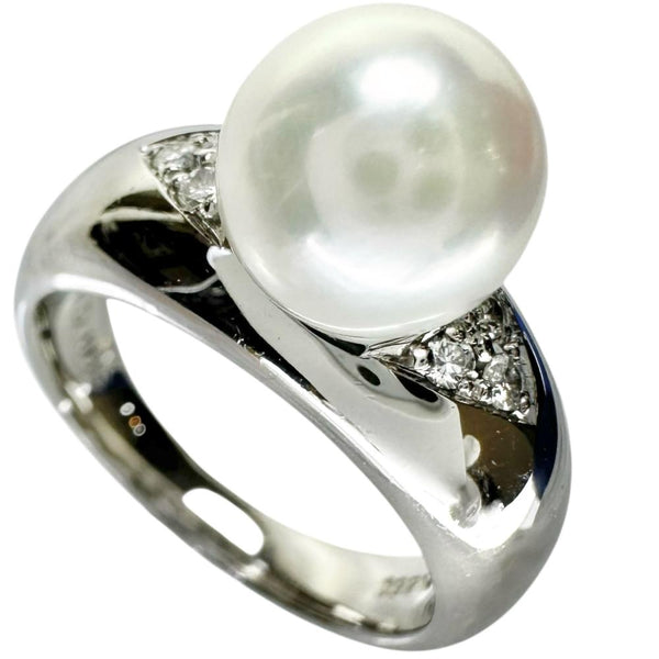 10号 アコヤ真珠8mm ダイヤモンド 0.08ct リング・指輪 Pt850プラチナ 12.0g レディース
【中古】【真子質店】【NN】




【DTx】