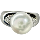 10号 アコヤ真珠8mm ダイヤモンド 0.08ct リング・指輪 Pt850プラチナ 12.0g レディース
【中古】【真子質店】【NN】




【DTx】