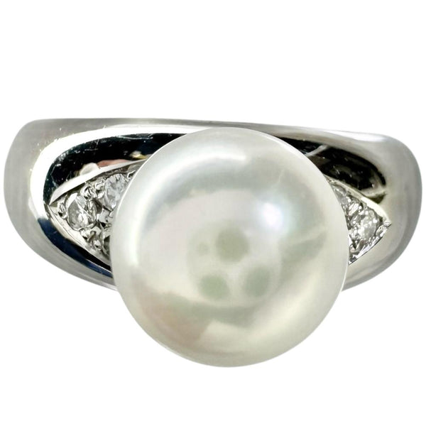 10号 アコヤ真珠8mm ダイヤモンド 0.08ct リング・指輪 Pt850プラチナ 12.0g レディース
【中古】【真子質店】【NN】




【DTx】