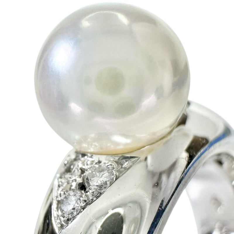 10号 アコヤ真珠8mm ダイヤモンド 0.08ct リング・指輪 Pt850プラチナ 12.0g レディース
【中古】【真子質店】【NN】




【DTx】
