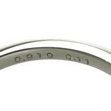12号 サファイア 0.919ct ダイヤモンド 0.11ct リング・指輪 Pt950プラチナ 2.8g レディース 【中古】【真子質店】【NN】 【MoIK】