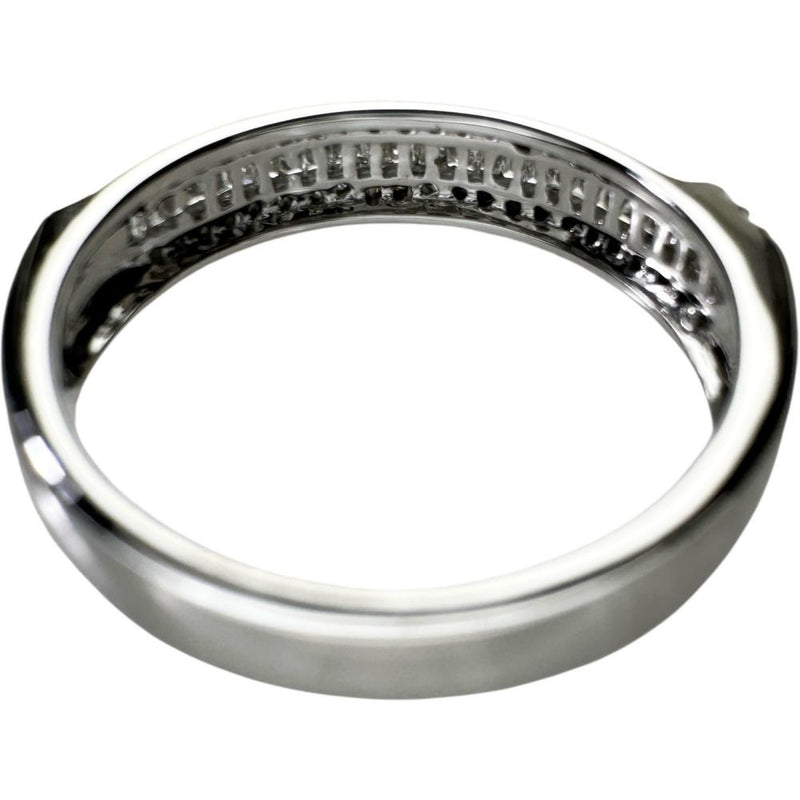 13号 ダイヤモンド 0.44ct リング・指輪 K18WGホワイトゴールド 18金 4.0g レディース 【中古】【真子質店】【NN】 【KDMi】