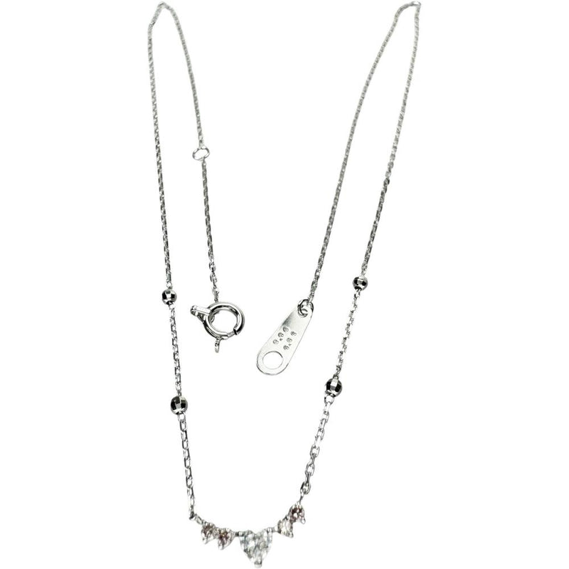 ハートモチーフ ハートダイヤモンド 0.06ct ピンクダイヤ 0.05ct ネックレス K18WGホワイトゴールド 18金 1.5g 40cm レディース
【中古】【真子質店】【NN】




【MaIS】