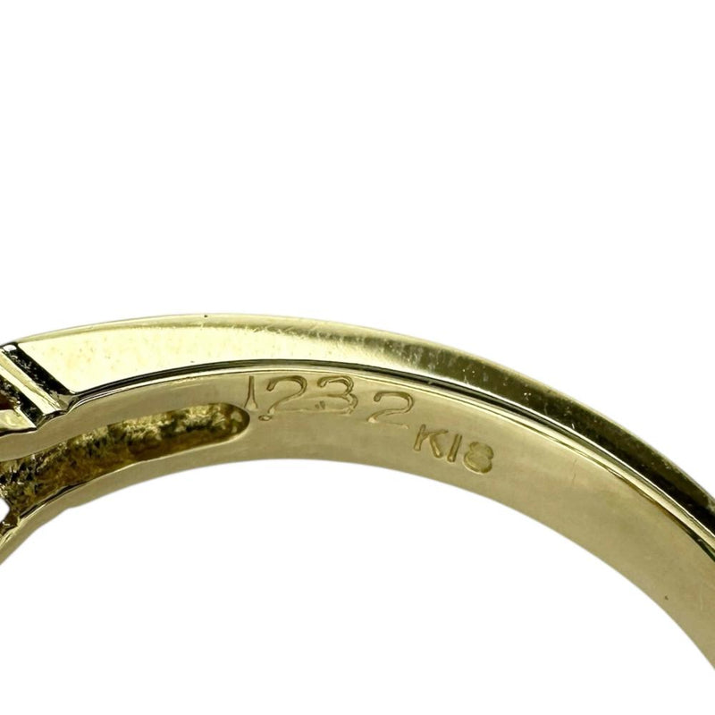 13号 エメラルド 1.232ct ダイヤモンド 0.84ct リング・指輪 K18ゴールド 18金 5.3g レディース 【中古】【真子質店】【NN】 【TMaIx】