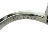 11号 ルビー 0.60ct サファイア 0.90ct ダイヤモンド 0.10ct リング・指輪 K18WGホワイトゴールド 18金 5.6g レディース 【中古】【真子質店】【NN】 【SxY】