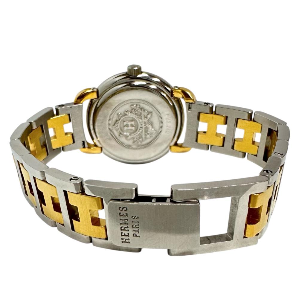 95【美品】HERMES 時計　レディース　プルマン　ゴールド　PU2.240 楽天市場】【HERMES】エルメス プルマン PU2.240 クォーツ