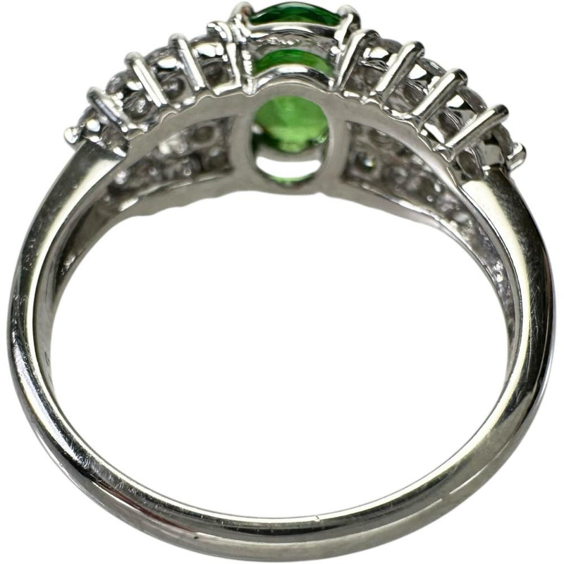 12号 グリーングロッシュラーガーネット 1.19ct ダイヤモンド 0.43ct リング・指輪 Pt900プラチナ 5.5g レディース
【中古】【真子質店】【NN】




【MiMaY】