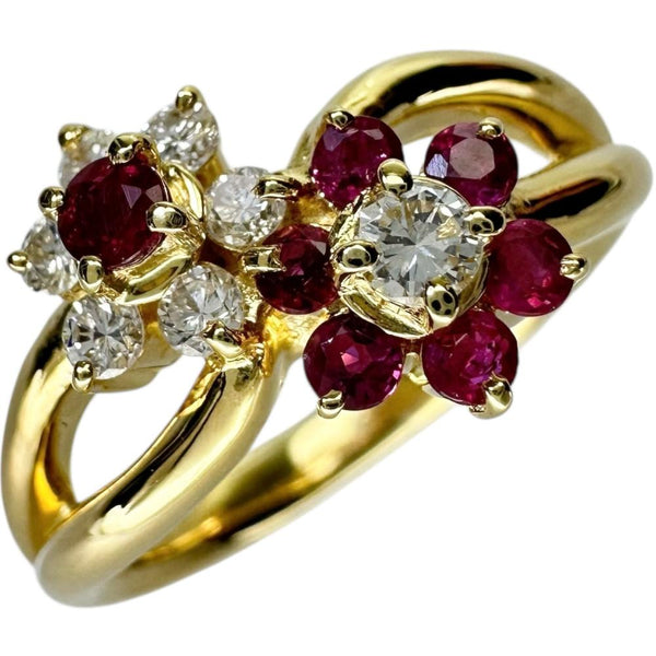 14.5号 フラワーモチーフ ルビー 0.41ct ダイヤモンド 0.28ct リング・指輪 K18ゴールド 18金 6.2g レディース
【中古】【真子質店】【NN】




【MiDK】