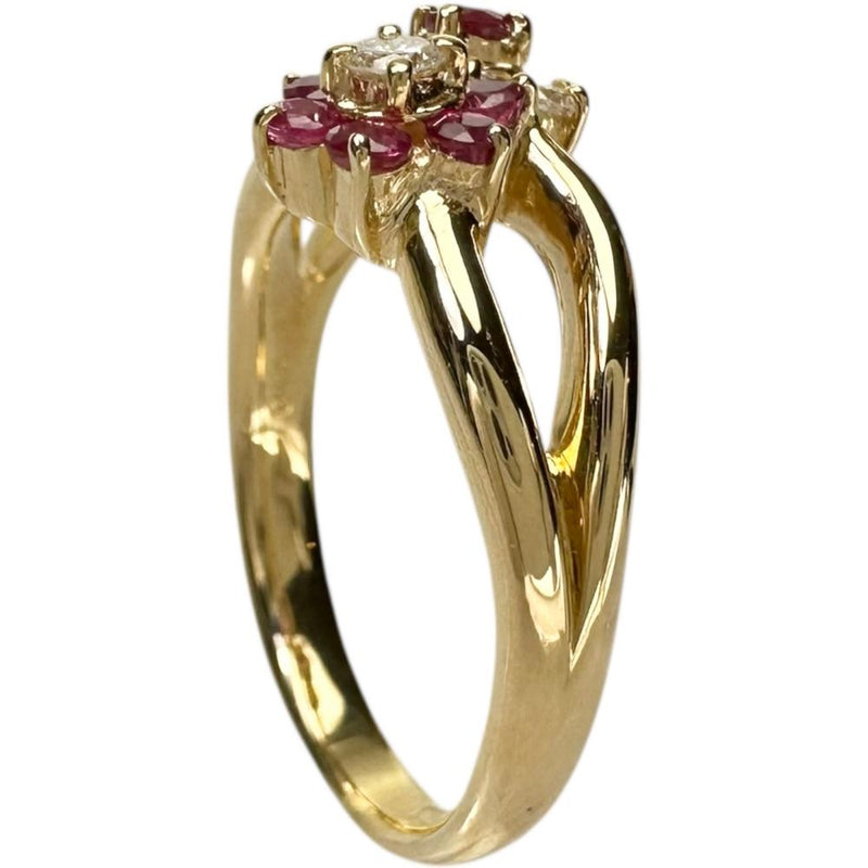 14.5号 フラワーモチーフ ルビー 0.41ct ダイヤモンド 0.28ct リング・指輪 K18ゴールド 18金 6.2g レディース
【中古】【真子質店】【NN】




【MiDK】