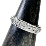 12号 フルサークル ダイヤモンド 0.70ct リング・指輪 Pt900プラチナ 5.2g レディース 【中古】【真子質店】【NN】 【DKMa】