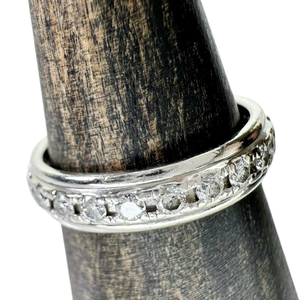 12号 フルサークル ダイヤモンド 0.70ct リング・指輪 Pt900プラチナ 5.2g レディース 【中古】【真子質店】【NN】 【DKMa】