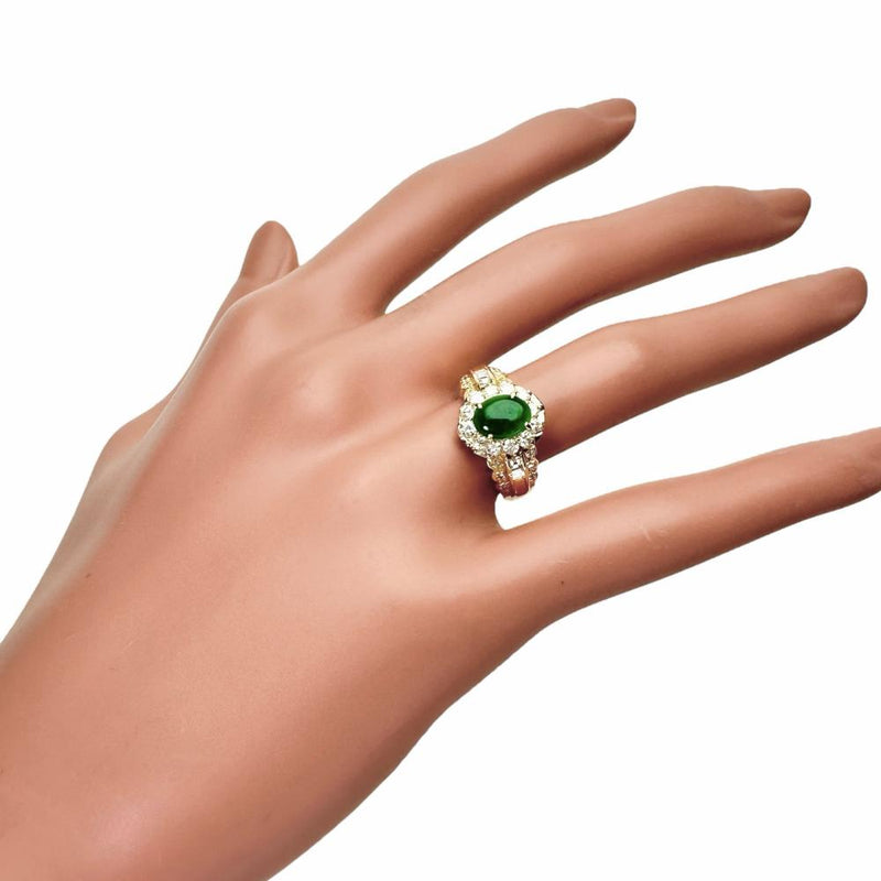 11号 ヒスイ/翡翠 0.72ct ダイヤモンド 0.63ct リング・指輪 K18ゴールド 18金 5.7g レディース
【中古】【真子質店】【NN】




【MiMix】