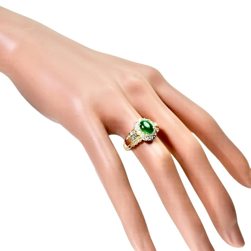 11号 ヒスイ/翡翠 0.72ct ダイヤモンド 0.63ct リング・指輪 K18ゴールド 18金 5.7g レディース
【中古】【真子質店】【NN】




【MiMix】
