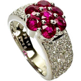 11号 フラワーモチーフ ルビー 1.30ct ダイヤモンド 0.60ct リング・指輪 K18WGホワイトゴールド 18金 7.5g レディース
【中古】【真子質店】【NN】




【IxDMo】