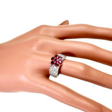 11号 フラワーモチーフ ルビー 1.30ct ダイヤモンド 0.60ct リング・指輪 K18WGホワイトゴールド 18金 7.5g レディース
【中古】【真子質店】【NN】




【IxDMo】