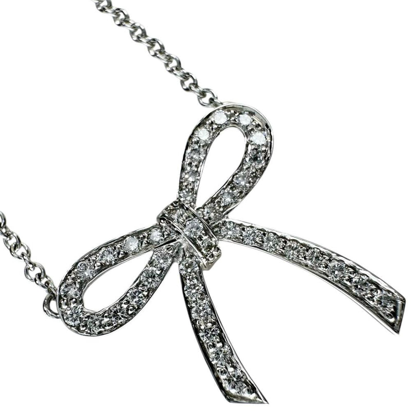 【TIFFANY&Co./ティファニー】 ボウ リボン ダイヤモンド ネックレス Pt950プラチナ 3.0g 40.5cm レディース
【中古】【真子質店】【BL】




【ITYMo】