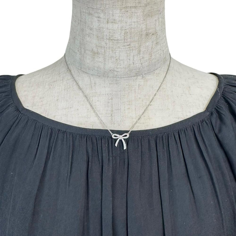 【TIFFANY&Co./ティファニー】 ボウ リボン ダイヤモンド ネックレス Pt950プラチナ 3.0g 40.5cm レディース
【中古】【真子質店】【BL】




【ITYMo】