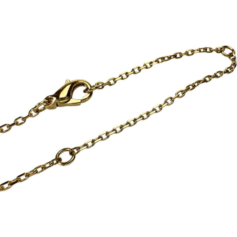 【Boucheron/ブシュロン】 ダイヤモンド ネックレス キャトルホワイト スモール 1Pダイヤ K18ゴールド 18金/セラミック 5.6g 45cm JPN00550 レディース 【中古】【真子質店】【BL】 【TDKMo】
