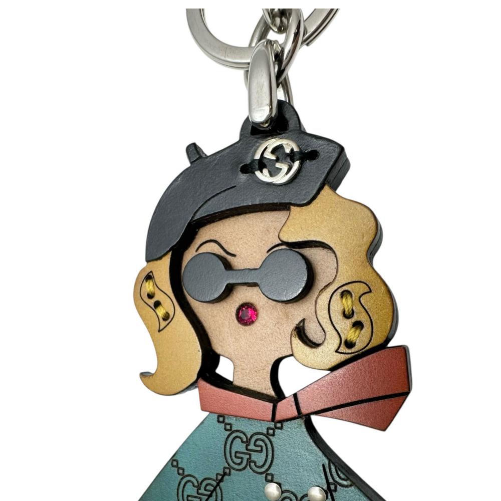 GUCCI/グッチ】 女の子 バッグチャーム キーホルダー ウッド