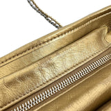 【CHANEL/シャネル】 ガブリエル ショルダーバッグ ツイード/レザー ゴールド/ゴールド＆シルバー金具 レディース【中古】【真子質店】【BL】 【IYxx】