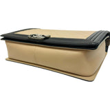 【CHANEL/シャネル】 ボーイシャネル30 チェーンショルダー ショルダーバッグ 18番（2013年） レザー ベージュレザー/クスミシルバー金具 レディース【中古】【真子質店】【BL】




【Maxxx】