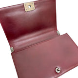 【CHANEL/シャネル】 ボーイシャネル28 ザルツブルク チェーンショルダー 保カード/Sシール有 ショルダーバッグ 21番台（2015年頃） レザー ワインレッド レディース【中古】【真子質店】【BL】




【Maxxx】