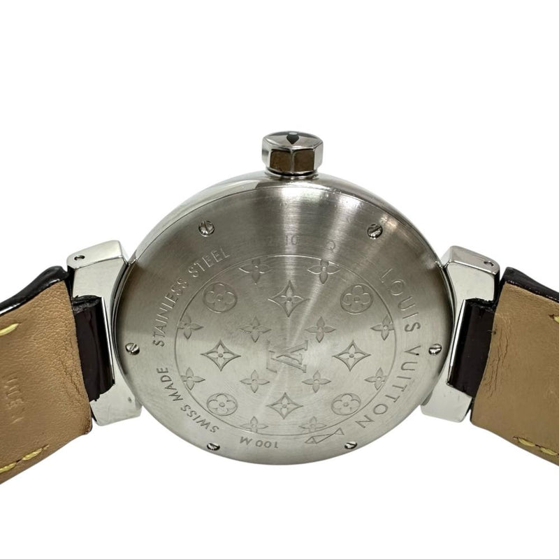 【LOUIS VUITTON/ルイ・ヴィトン】 タンブール ディアモンGM　 Q111C  腕時計 ステンレススチール/パテントレザー/ダイヤモンド クオーツ ワインレッド文字盤 メンズ
【中古】【真子質店】【GD】




【IMiTx】
