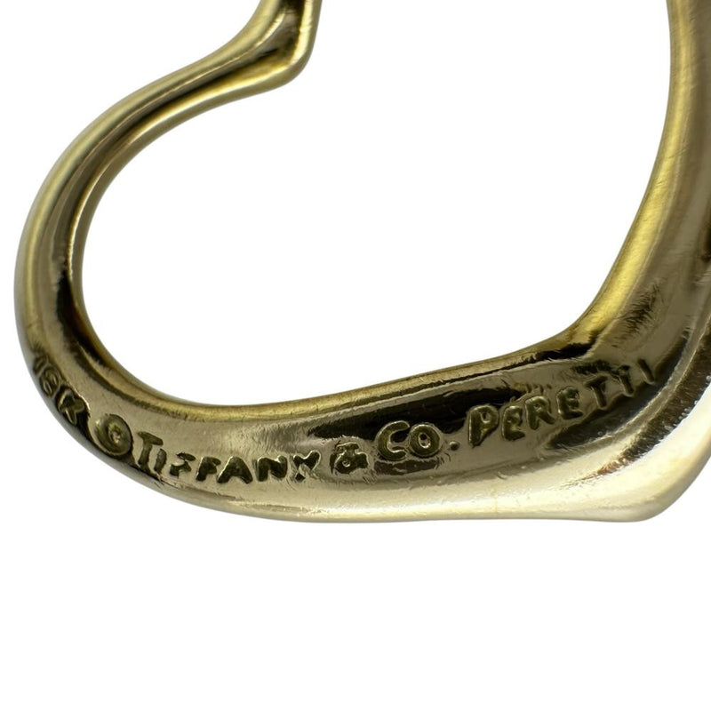 【TIFFANY&Co./ティファニー】 ネックレス オープンハート エルサペレッティ K18YGイエローゴールド 18金 5.2g 40cm レディース 【中古】【真子質店】【GD】 【KIMo】