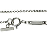 【TIFFANY&Co./ティファニー】 ネックレス Tスマイル スモール K18WGホワイトゴールド 18金 3.1g 45.5cm レディース 【中古】【真子質店】【GD】 【MiMix】