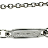 【TIFFANY&Co./ティファニー】 ネックレス Tスマイル スモール K18WGホワイトゴールド 18金 3.1g 45.5cm レディース 【中古】【真子質店】【GD】 【MiMix】