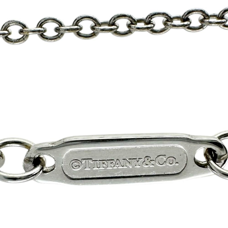 【TIFFANY&Co./ティファニー】 ネックレス Tスマイル スモール K18WGホワイトゴールド 18金 3.1g 45.5cm レディース 【中古】【真子質店】【GD】 【MiMix】