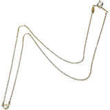 【TIFFANY&Co./ティファニー】 ダイヤモンド 推定0.08ct ネックレス バイザヤード K18ゴールド 18金 1.8g 40.5cm レディース 【中古】【真子質店】【GD】 【MaMiMo】