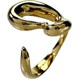 11号【TIFFANY&Co./ティファニー】 リング・指輪 オープンハート K18ゴールド 18金 8.0g レディース 【中古】【真子質店】【GD】 【IxTMa】