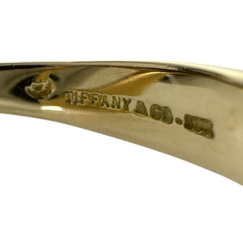 11号【TIFFANY&Co./ティファニー】 リング・指輪 オープンハート K18ゴールド 18金 8.0g レディース 【中古】【真子質店】【GD】 【IxTMa】