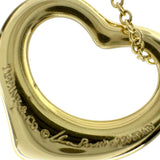 【TIFFANY&Co./ティファニー】 ネックレス オープンハート エルサペレッティ K18ゴールド 18金 4.2g 41cm レディース 【中古】【真子質店】【GD】 【YxMo】