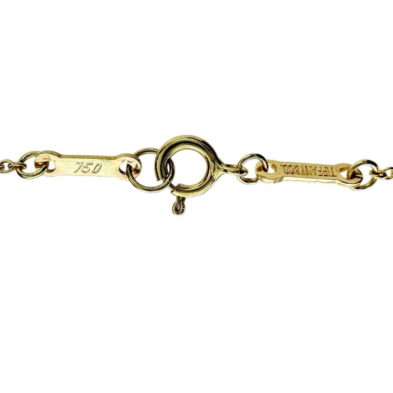 【TIFFANY&Co./ティファニー】 ネックレス オープンハート エルサペレッティ K18ゴールド 18金 3.1g 40.5cm レディース 【中古】【真子質店】【GD】 【DDx】