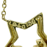 【TIFFANY&Co./ティファニー】 ネックレス トリプルスター K18ゴールド 18金 3.7g 42cm レディース 【中古】【真子質店】【GD】 【MoTMi】