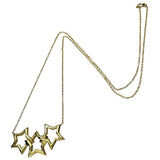 【TIFFANY&Co./ティファニー】 ネックレス トリプルスター K18ゴールド 18金 3.7g 42cm レディース 【中古】【真子質店】【GD】 【MoTMi】