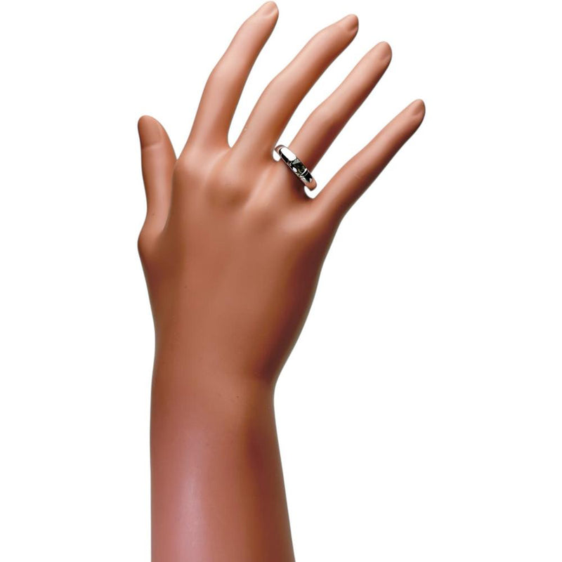 11号【Chaumet/ショーメ】 ペリドット リング・指輪 ジョイアリング K18WGホワイトゴールド 18金 6.1g レディース 【中古】【真子質店】【GD】 【KMiI】